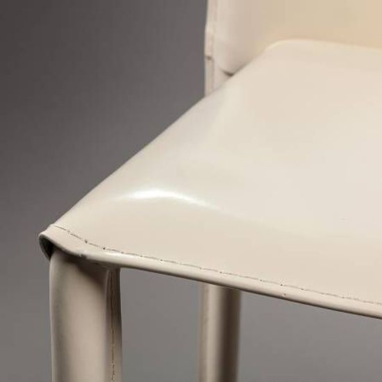 Стул Rolf, кожа бежевый