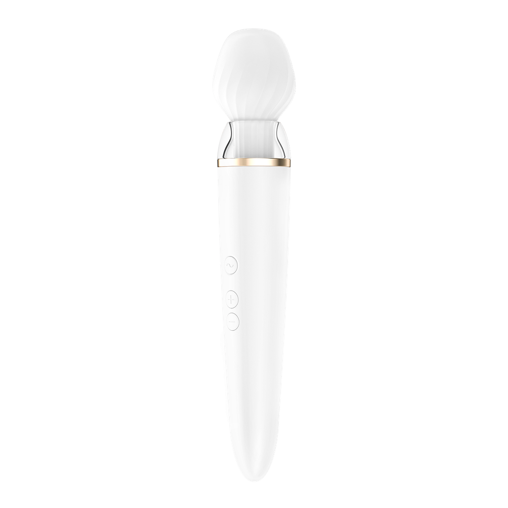 Вибромассажер для тела Satisfyer Wand-er Woman, белый