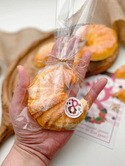 Мыло ручной работы Круассан, подарок