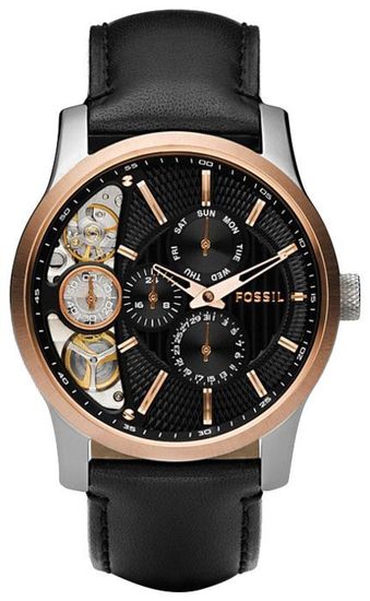 Наручные часы скелетоны Fossil ME1099