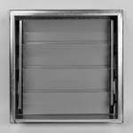 Гравитационная решетка-жалюзи 400х400 мм