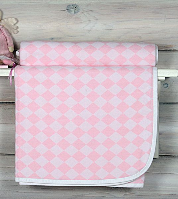 Плед детский 75х100 Luxberry Lux 3313 розовый