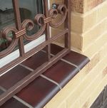 King Klinker, Вишневый сад, 16 Cherry orchard, 220x120x15 - Клинкерный подоконник