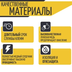 Обжимные клеммы для проводов 320 штук набор, кабельные наконечники кольцевые, вилочные, неизолированные