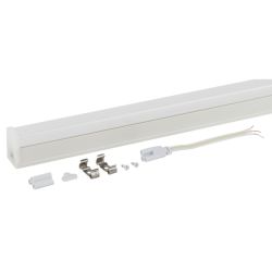 Линейный светодиодный светильник комплект ЭРА LLED-04-0-30K-104 4Вт 3000K L300мм с сетевым шнуром