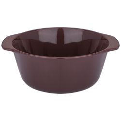 ФОРМА ДЛЯ ЗАПЕКАНИЯ СО СТЕКЛЯННОЙ ЖАРОПРОЧНОЙ КРЫШКОЙ AGNESS 28*23*13,4СМ 2,5Л КОРИЧНЕВАЯ (КОР=6ШТ.)