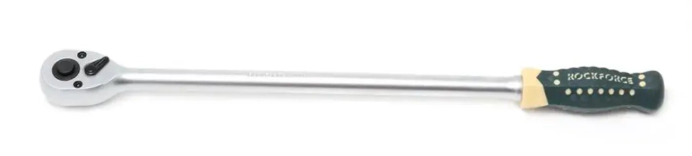 Трещотка реверсивная удлиненная с резиновой ручкой 3/8''(72зуб., L-450мм) RockForce##Rock FORCE RF-80232L