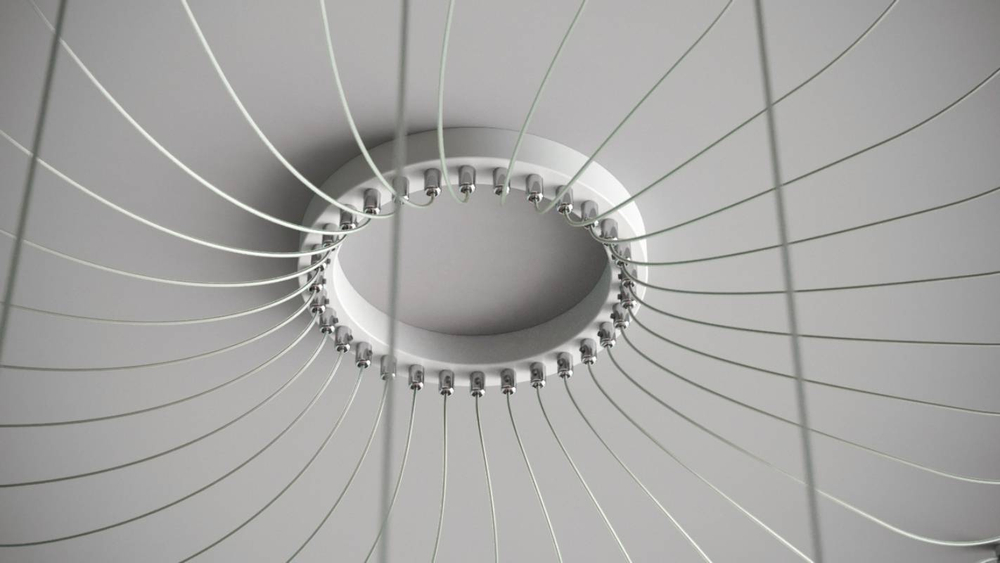 Композиция из металлических трубок TUBE spider