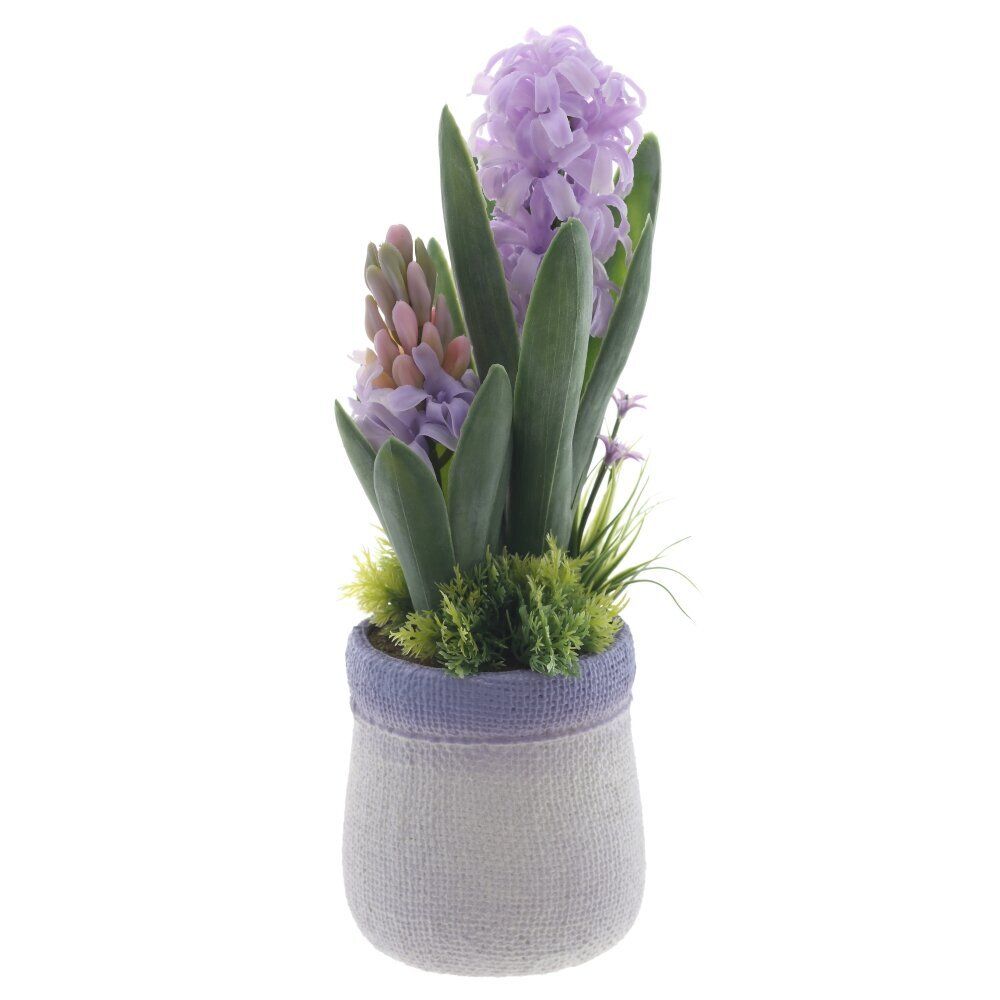 GAEM Цветочная композиция "Гиацинты" , L11 W10 H28 см