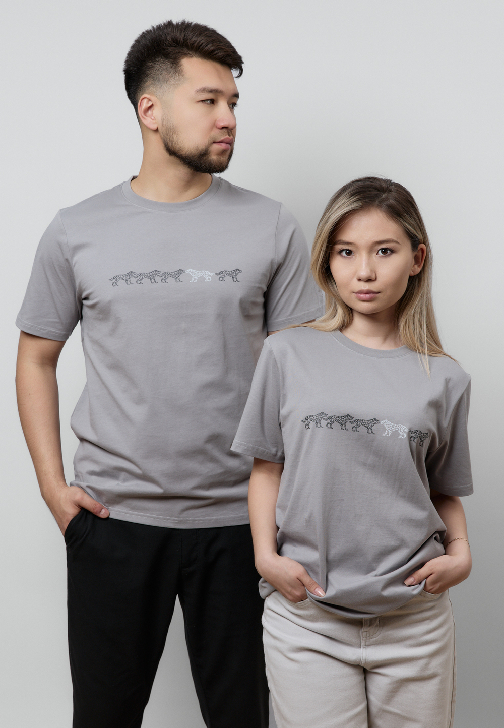 Футболка KOK BORI LIGHT GREY