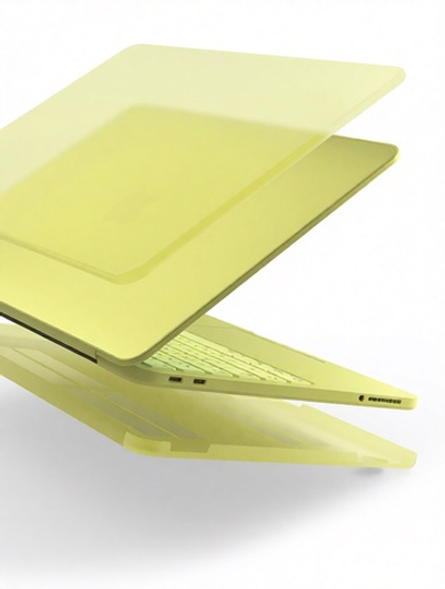 Чехол накладка Gurdini Ultra Slim Case для Macbook Neo 13" (A3404) Transparent Yellow