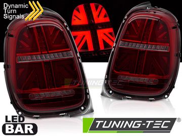 Фонари задние RED SMOKE SEQ для MINI COOPER F55 F56 F57 14-17 6-PIN