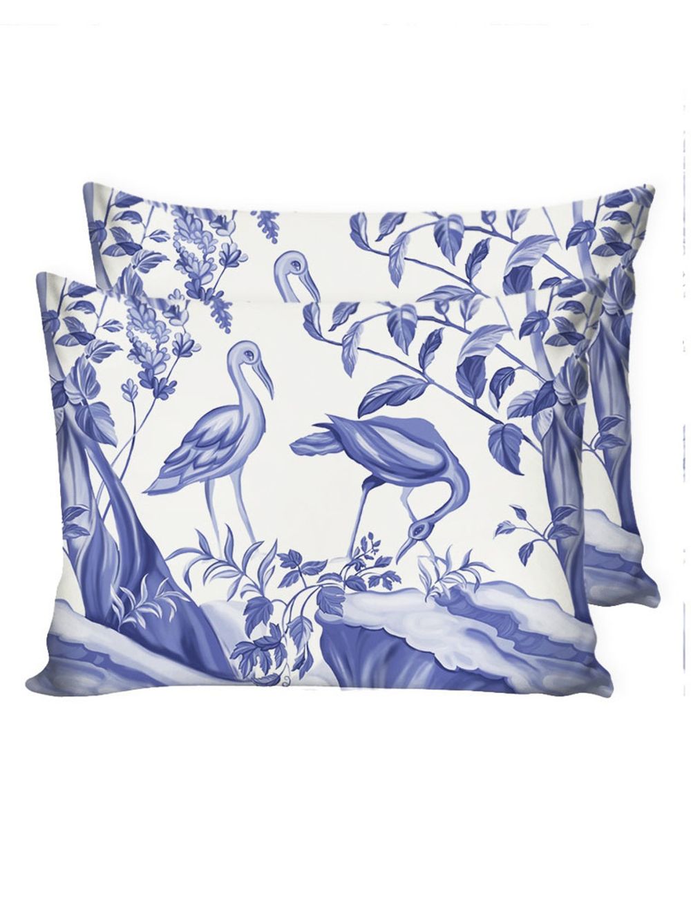 Постельное белье Сказка "Шинуазри" 2-спальный Наволочка 50х70 см 2 шт Простынь на резинке 160х200 см Пододеяльник 175х215 см, перкаль