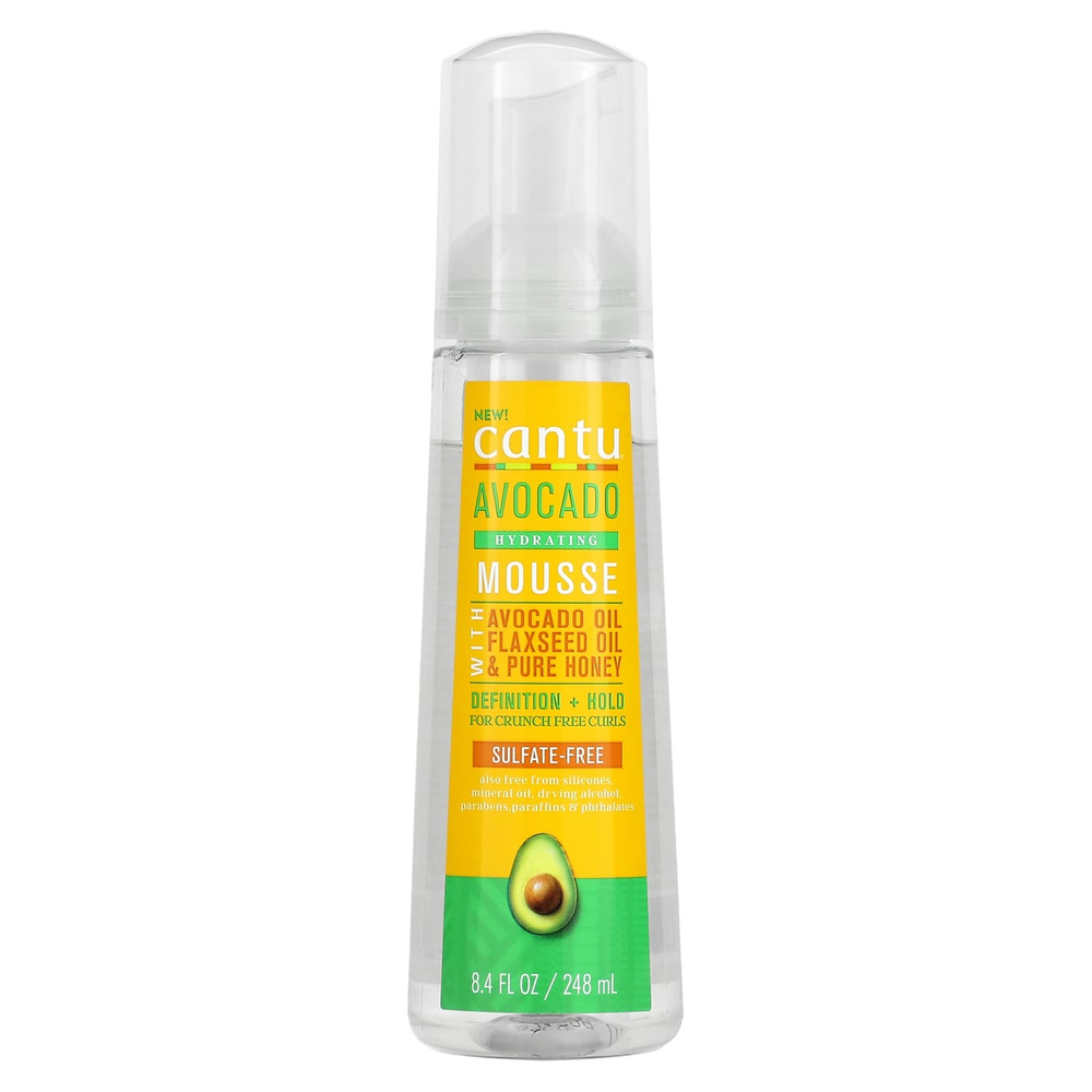 Cantu, Увлажняющий мусс из авокадо, 248 мл (8,4 жидк. унц.)
