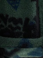 Толстовка Kefirmaykifer Флисовая Zip зеленая