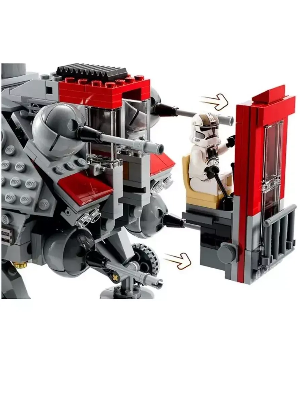 Конструктор Star Wars Шагоход AT-TE 1082 детали
