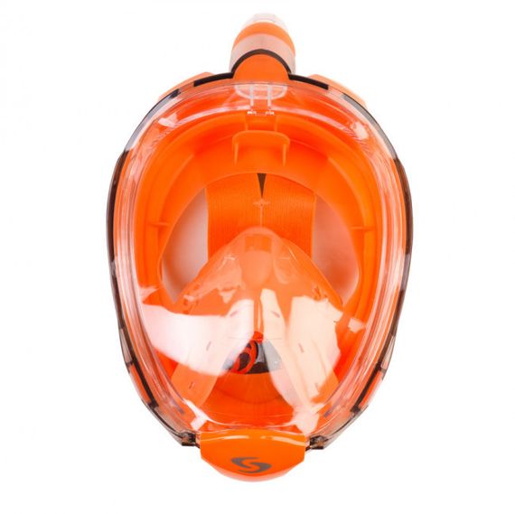 Маска полнолицевая Scorpena Swim средняя оранжевая