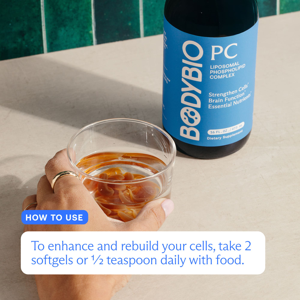 BodyBio, ФК, липосомальный фосфолипидный комплекс, 118 мл (4 жидк. унции)