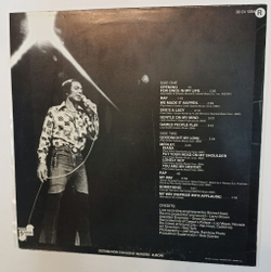 Винтажная виниловая пластинка LP Paul Anka Live (France 1976)