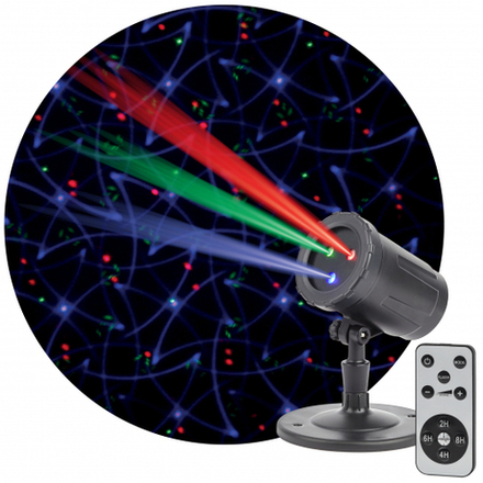 ENIOP-05 ЭРА Проектор Laser Калейдоскоп, IP44, 220В
