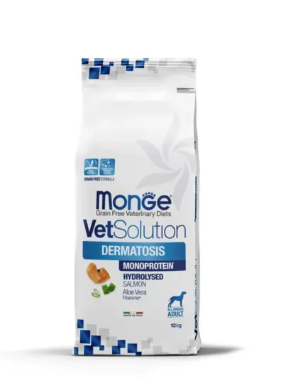 Корм для собак Monge VetSolution Dermatosis, 12 кг
