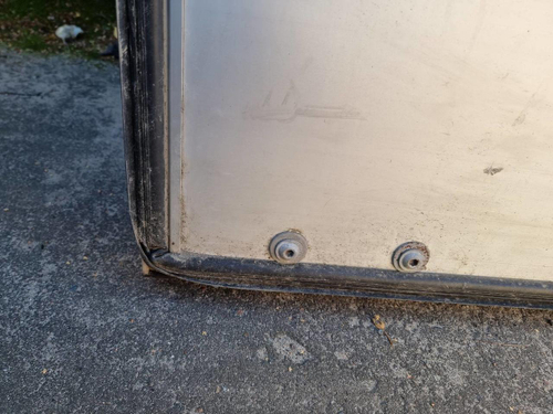 Створка прицепа левая Wielton 266 см