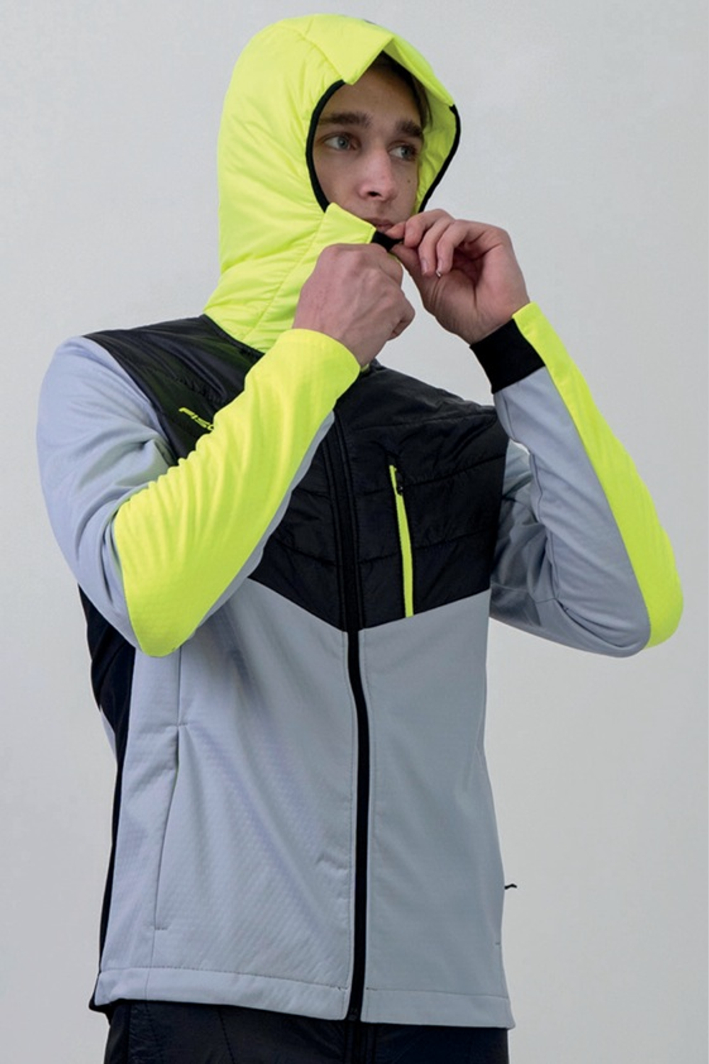 Мужская куртка FISCHER Hybrid, серый GR8257-900