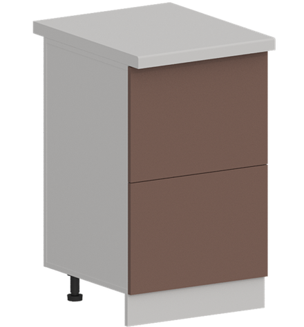 Кухня Модуль ШН2Я 500 Ликата / Пудрово-розовый