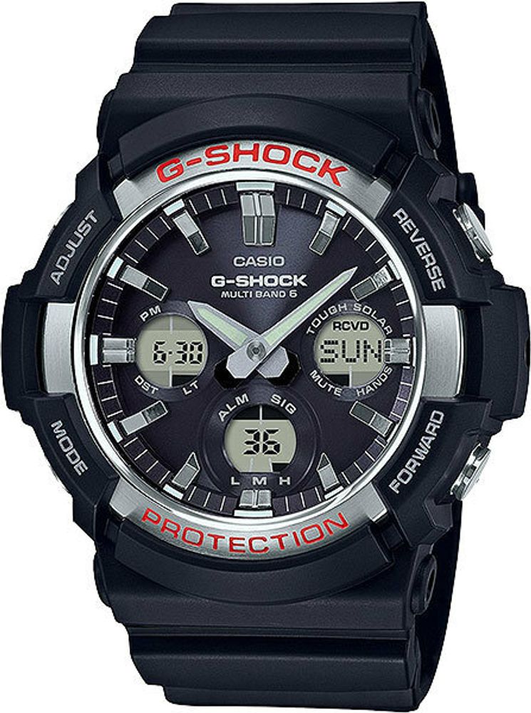 Японские наручные часы Casio G-SHOCK GAW-100-1A с хронографом