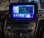 Магнитола для Ford Kuga 2011-2019 (рамка с зазорами) - Parafar PF362XHD на Android 13, CarPlay, 4G SIM-слот