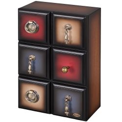 Полка - ключница Пандора Орех Mix