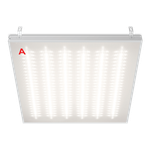 Светильник ГРИЛЬЯТО ДВО02-052 с БАП EM3 54Вт 4000К IP40 Микропризма 6500лм 588х588х40мм WOLTA PRO