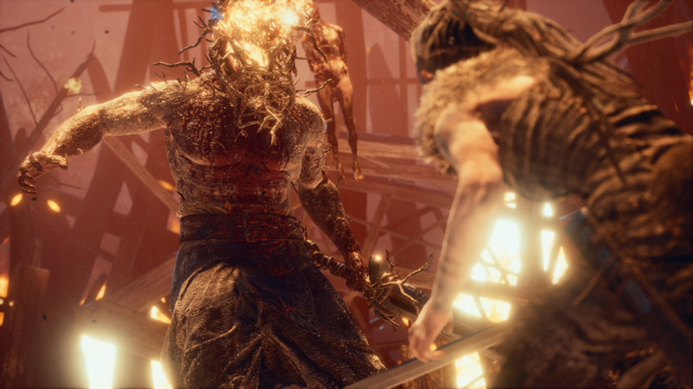 Hellblade: Senua's Sacrifice (PS4, интерфейс и субтитры на русском языке)