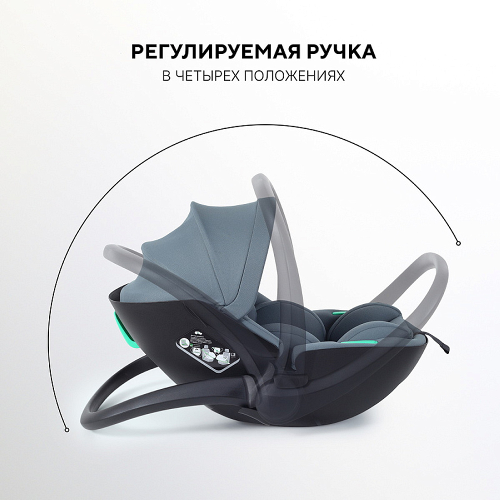 Автокресло RANT AY370 "MIRO" Graphite (40-87см)