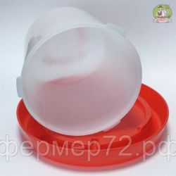 Поилка вакуумная 8 л с метал. ручкой