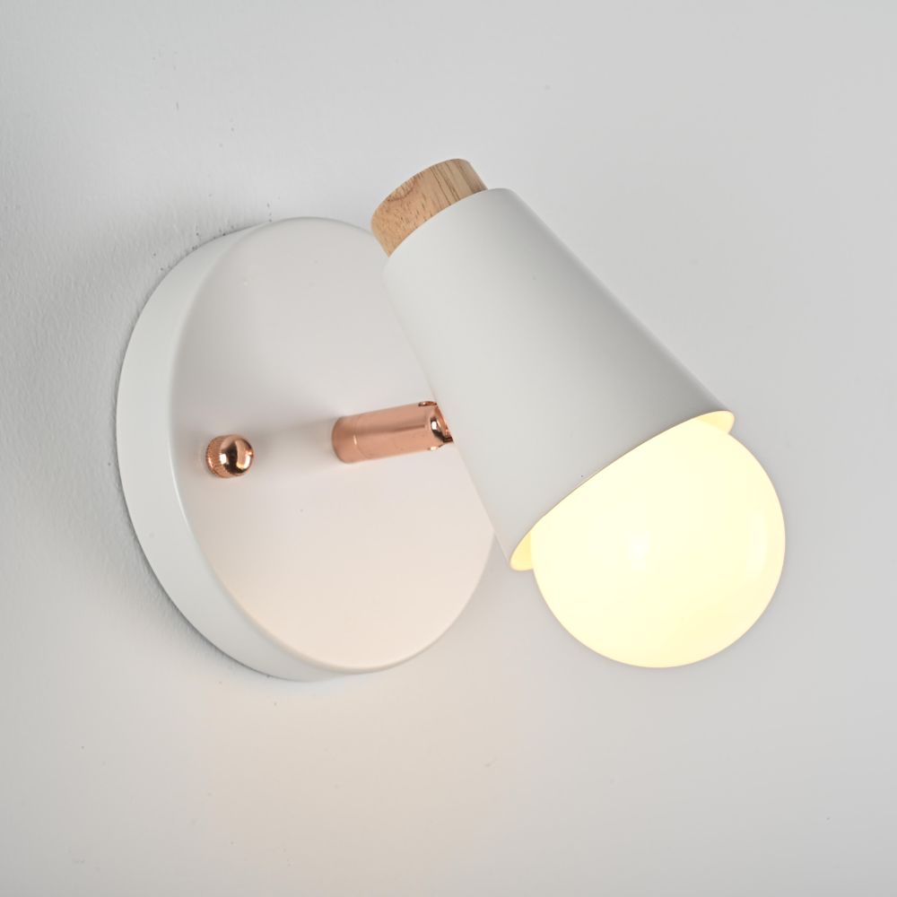 Настенный Светильник Rotary Wall Белый By Imperiumloft