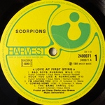 Scorpions ‎– Love At First Sting (Франция 1984г.)