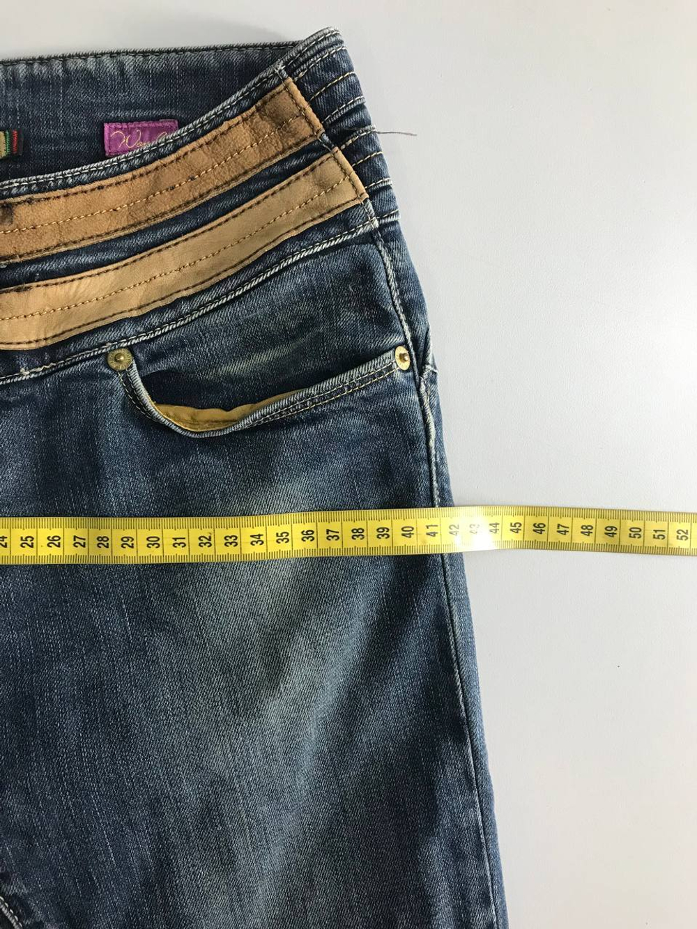 Джинсы Salsa Life с модным акцентом, маркировка 27, визуально на 42/44 размер