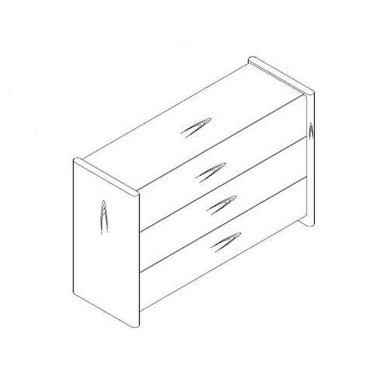 Комод PETRA, MOD INTERIORS