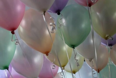 Шары с гелием под потолок Перламутр микс 21 шар