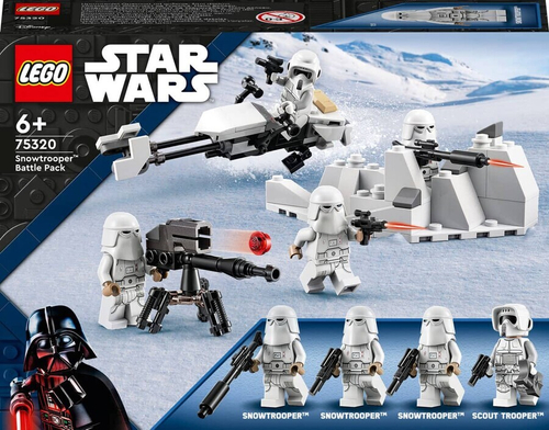 Конструктор LEGO Star Wars 75320 Боевой набор снежных пехотинцев
