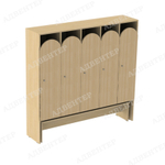 Шкаф детский для одежды 5 СЕКЦИЙ