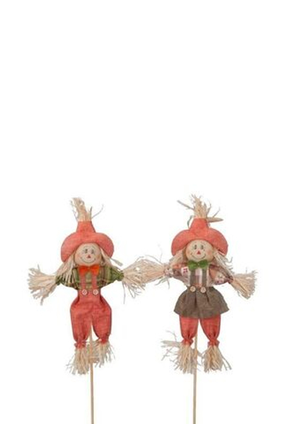 Декор "Чучело" в ассортименте 27x3x64см