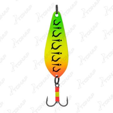 Блесна Колеб.станд. Атом М Мультиколор 10 гр; 6 см цв. 211 'Регги' горизонталь (PR-AMM-211) Premier