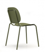 Стул металлический Scab Design Si-Si Dots, оливковый