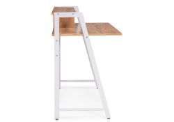 Письменный стол Аларо дуб вотан / белый матовый