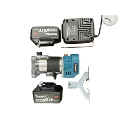 Фрезер кромочный Аккумуляторный по дереву 21V 6.0 Ah