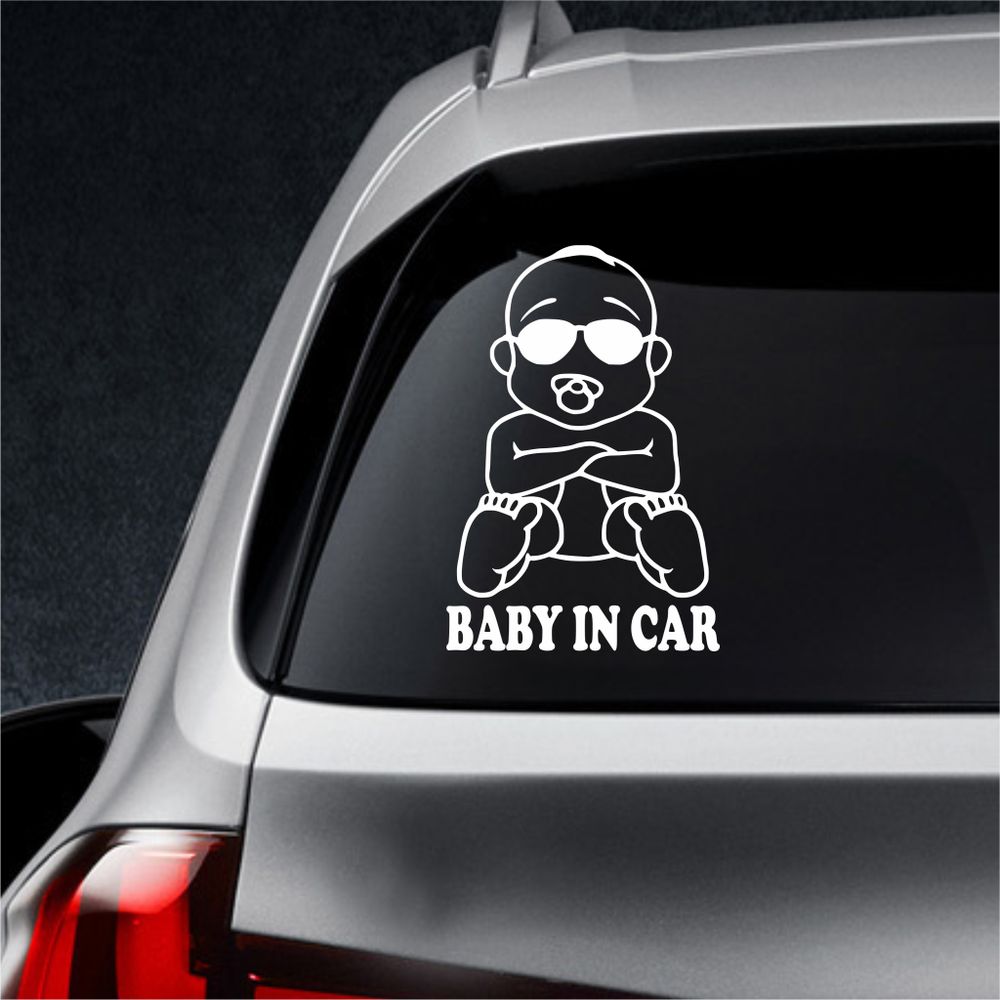 Автонаклейка Baby in car