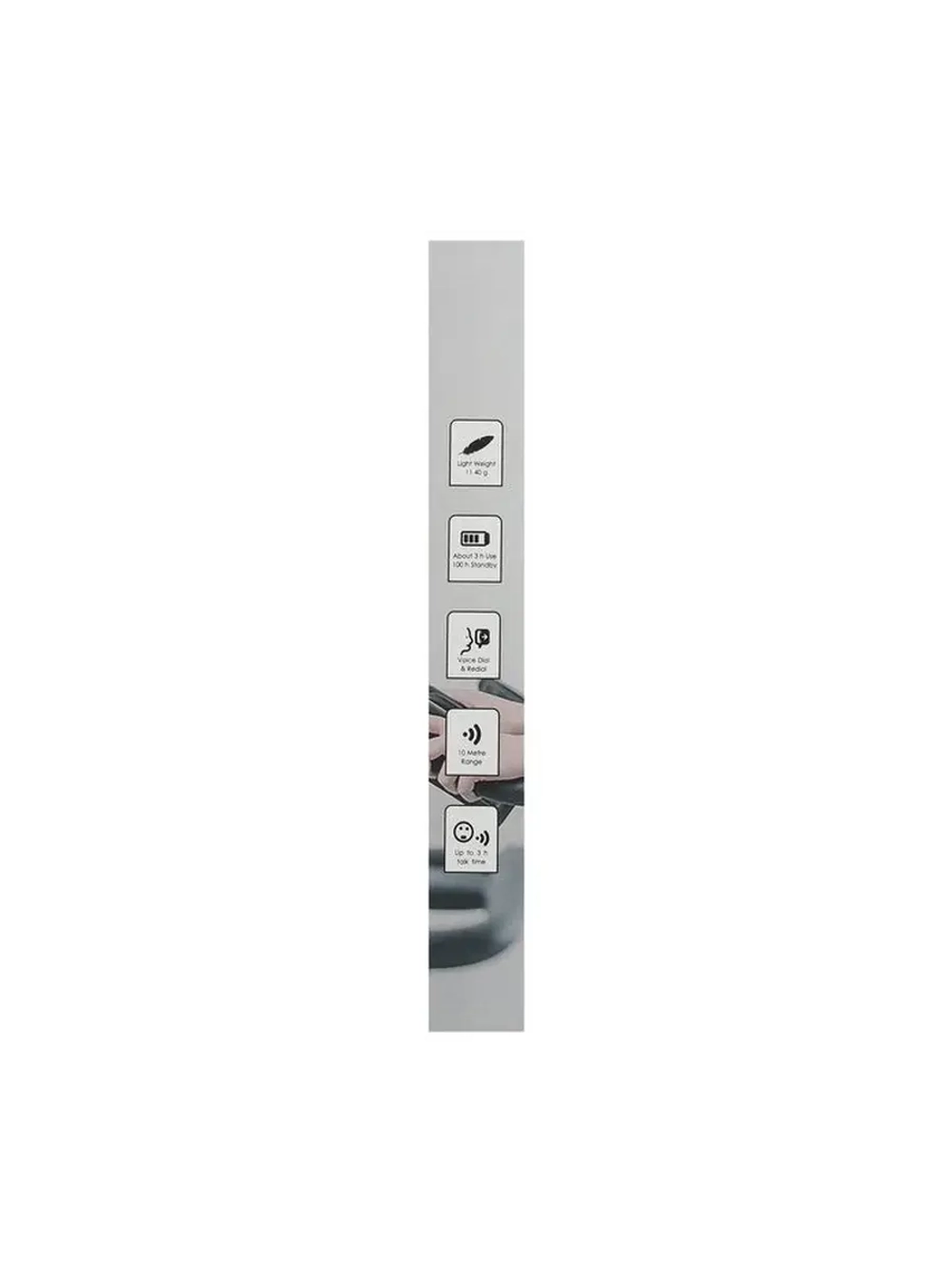 Наушники спортивные беспроводные, Luazon T11, вакуумные, Blu