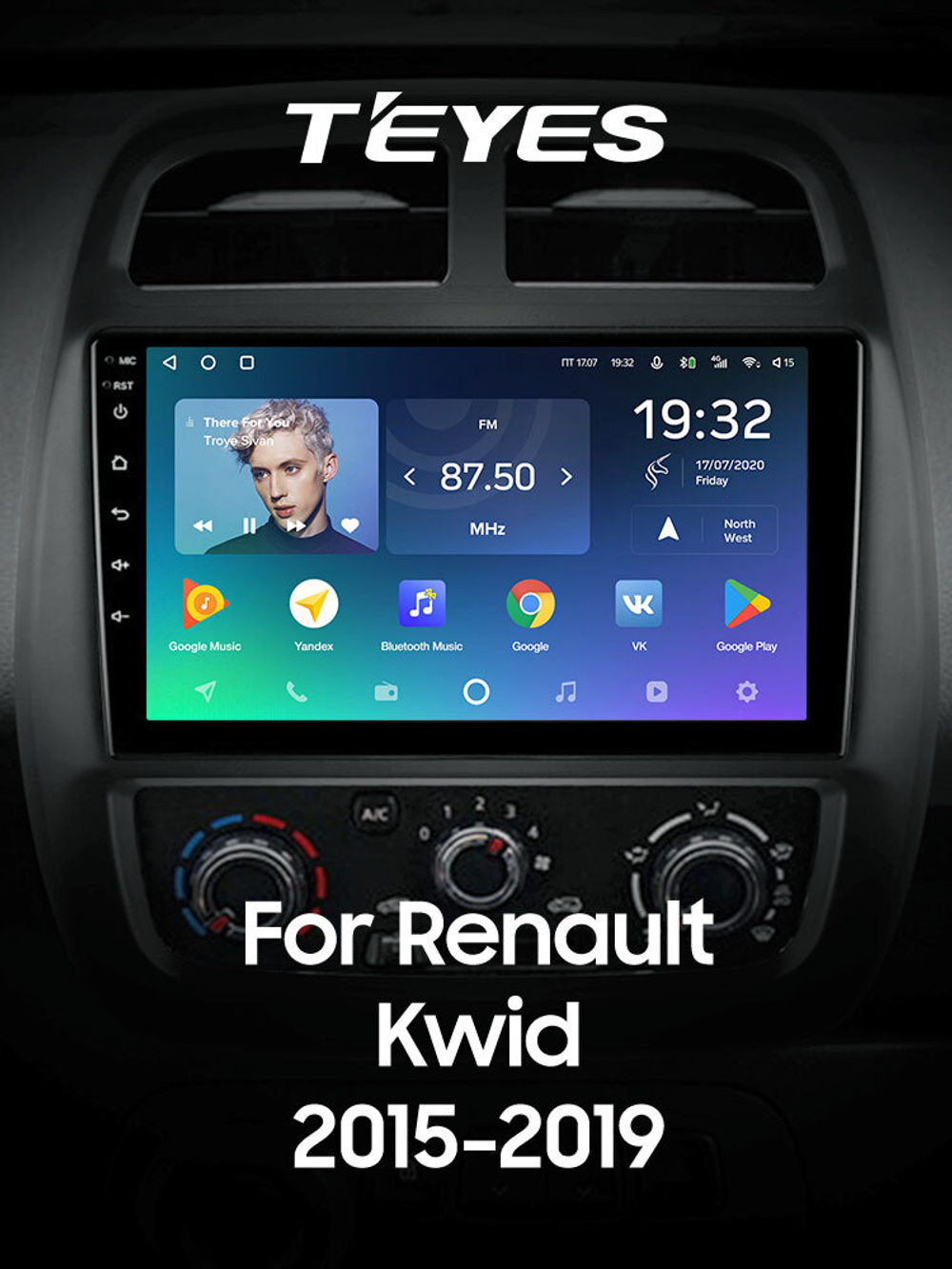 Teyes SPRO Plus 9"для Renault Kwid 2015-2019